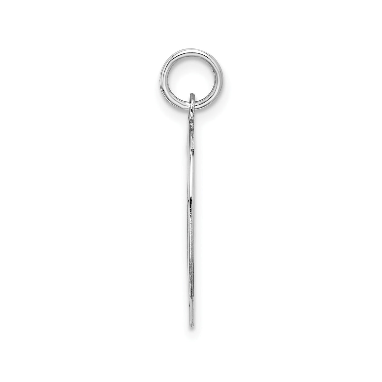Sterling Silver Ichthys Pendant, Polished Christian Jesus Fish Charm for Men and Women