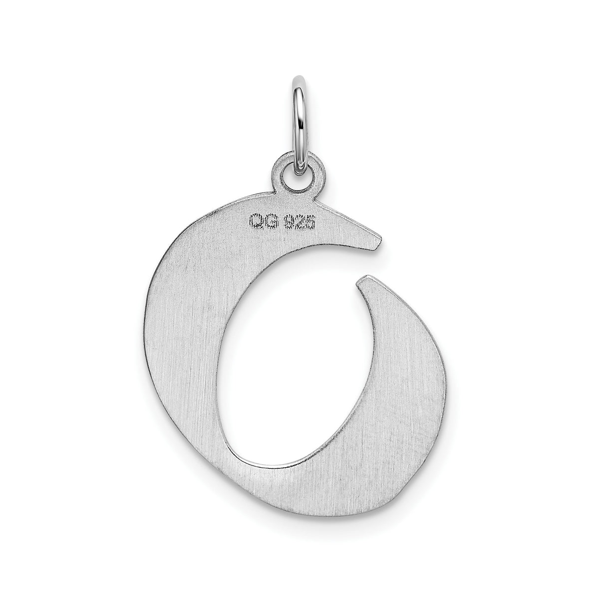 Sterling Silver Ichthys Pendant, Polished Christian Jesus Fish Charm for Men and Women