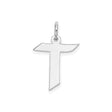 Sterling Silver Cross Pendant, Modern Abstract Christian Jewelry for Men or Women