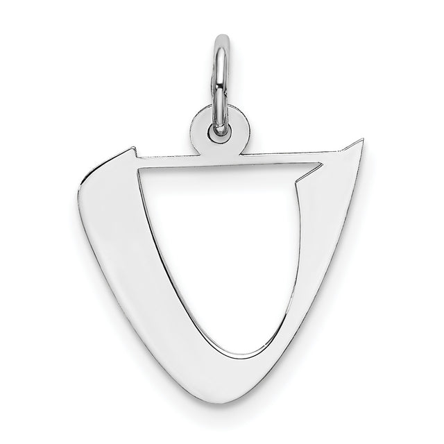 Sterling Silver Hebrew Shin Pendant, Symbol of Divine Protection and Judaica Faith