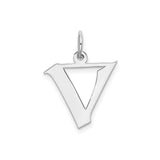 Sterling Silver Triangle Pendant, Alchemy Water Symbol, Minimalist Spiritual Charm