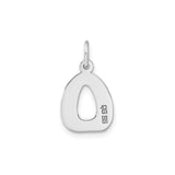 Sterling Silver Ichthys Pendant with Cutout Design, Minimalist Christian Jewelry for Faith