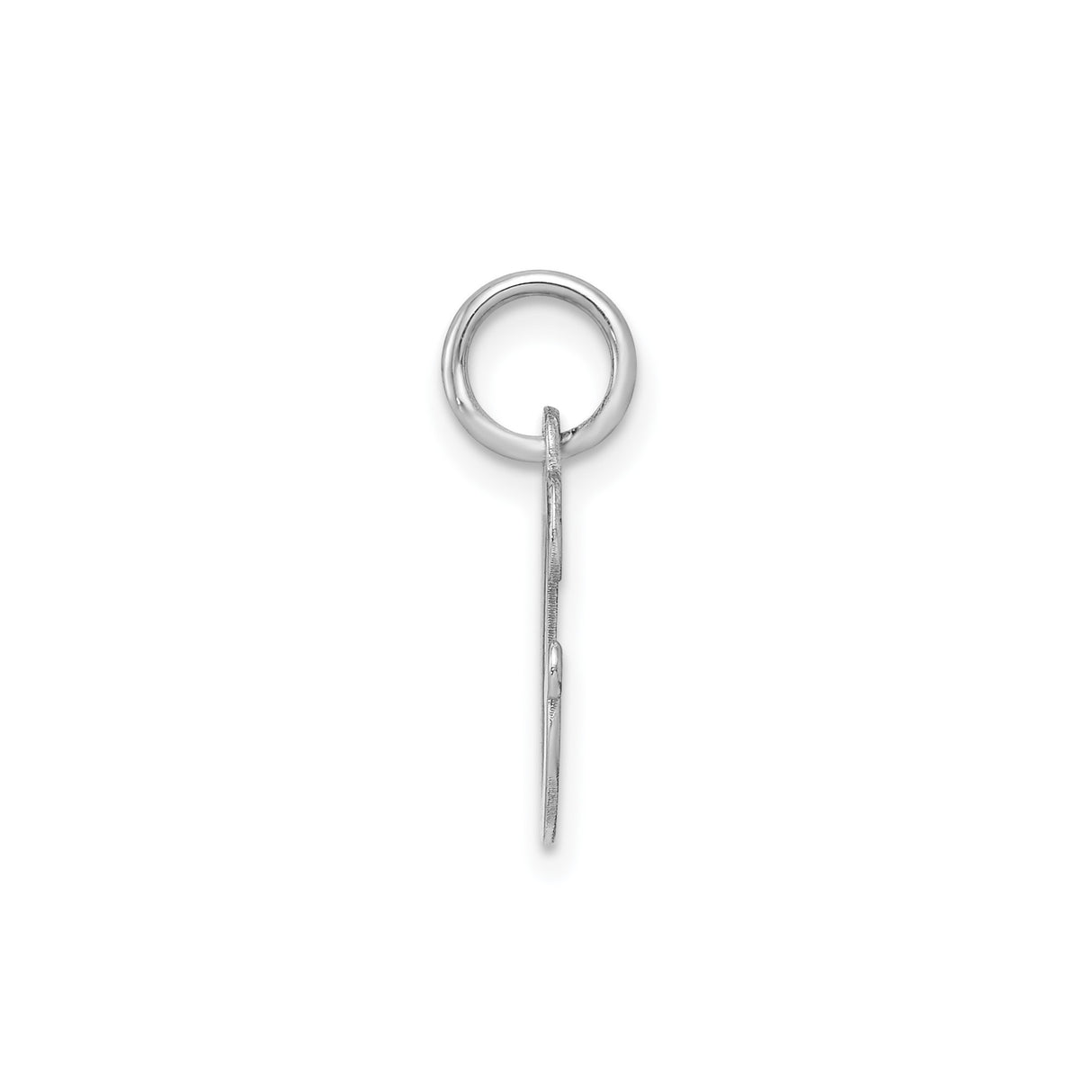 Sterling Silver Initial G Pendant Charm, Script Letter Monogram Jewelry