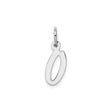 Sterling Silver Ichthys Fish Pendant, Polished Cutout Christian Symbol of Faith