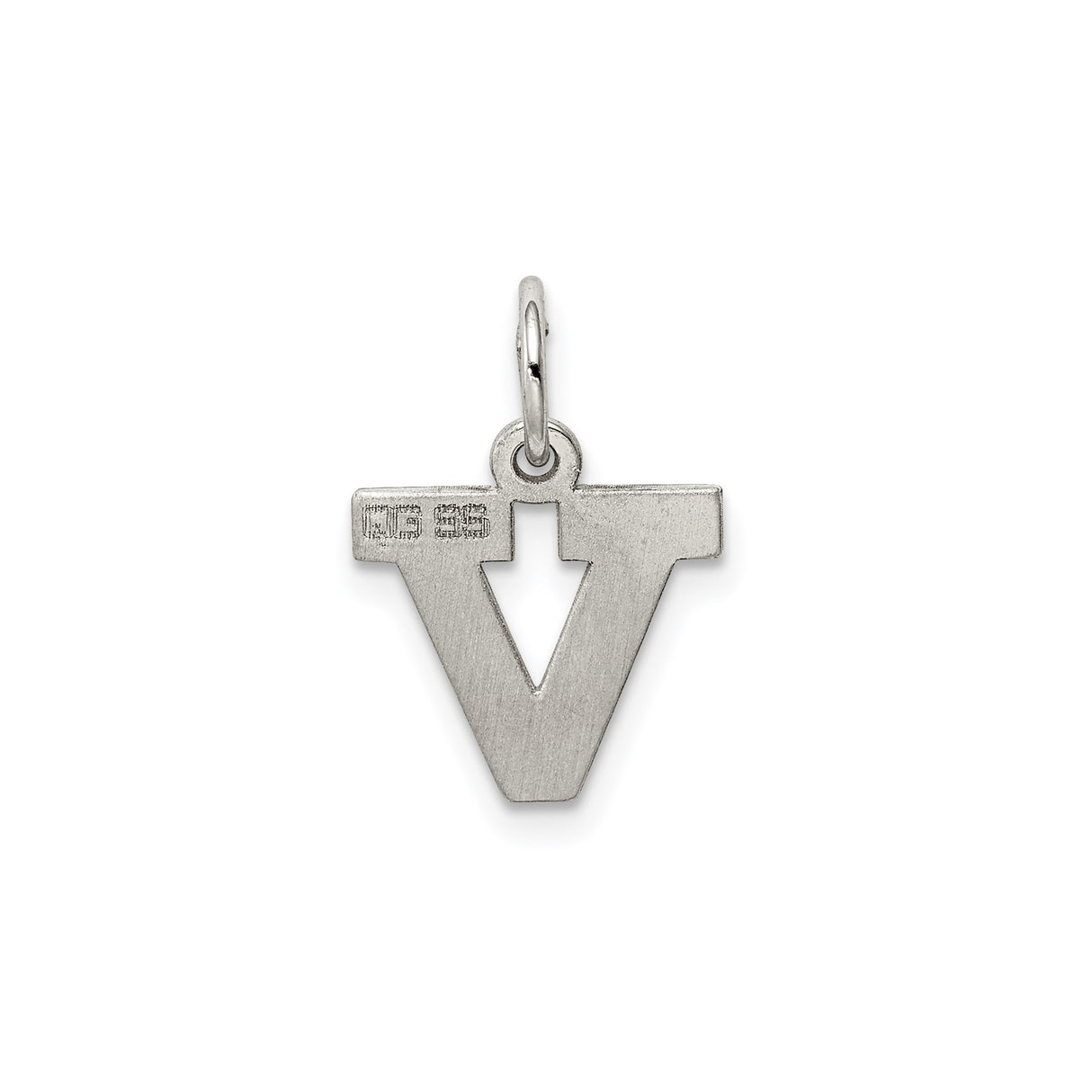 Sterling Silver Tau Cross Pendant with Downward Arrow, Catholic Faith Symbol, Unisex Religious Jewelry