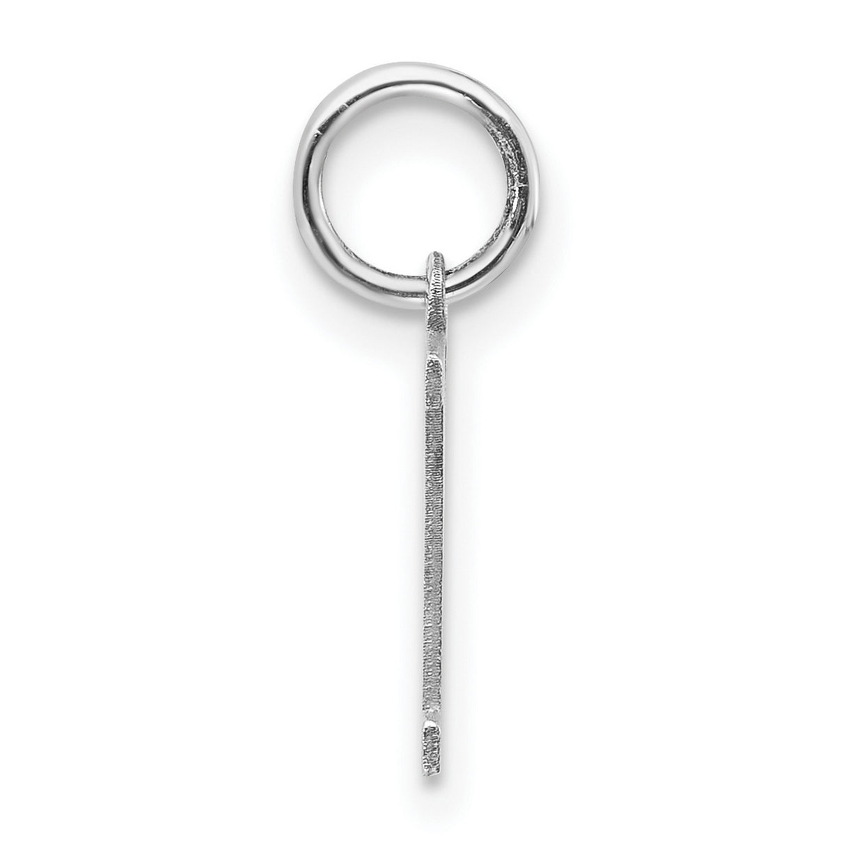 Block Letter Y Initial Charm Pendant in Real 925 Sterling Silver