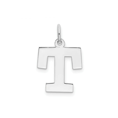 Sterling Silver Tau Cross Pendant with T Shaped Christian Symbol for Men and Women