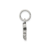 Sterling Silver Volleyball Pendant with Heart Charm, Sports Jewelry for Players and Fans