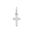 Sterling Silver Cross Pendant, Minimalist Unisex Design for Men and Women