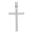 Latin Cross Charm Pendant in Real 925 Sterling Silver