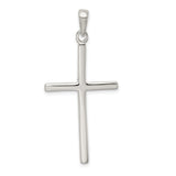 Latin Cross Charm Pendant in Real 925 Sterling Silver