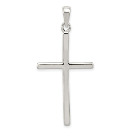 Latin Cross Charm Pendant in Real 925 Sterling Silver