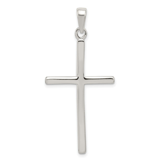 Latin Cross Charm Pendant in Real 925 Sterling Silver