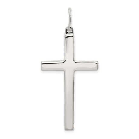 Latin Cross Charm Pendant in Real 925 Sterling Silver