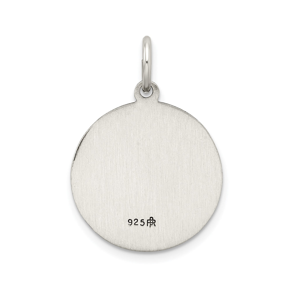 Sterling Silver Catholic Medal Pendant Featuring Our Lady of Altagracia and Holy Family