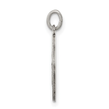 Sterling Silver Pendant, Divino Niño Jesús Yo Reinaré Religious Medallion, Catholic Christian Jewelry