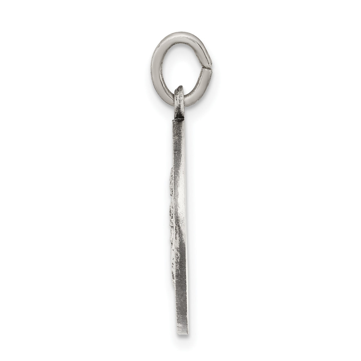 Sterling Silver Pendant, Divino Niño Jesus Catholic Medal with Yo Reinare Engraving