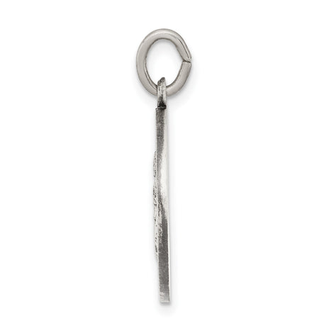 Sterling Silver Pendant, Divino Niño Jesus Catholic Medal with Yo Reinare Engraving