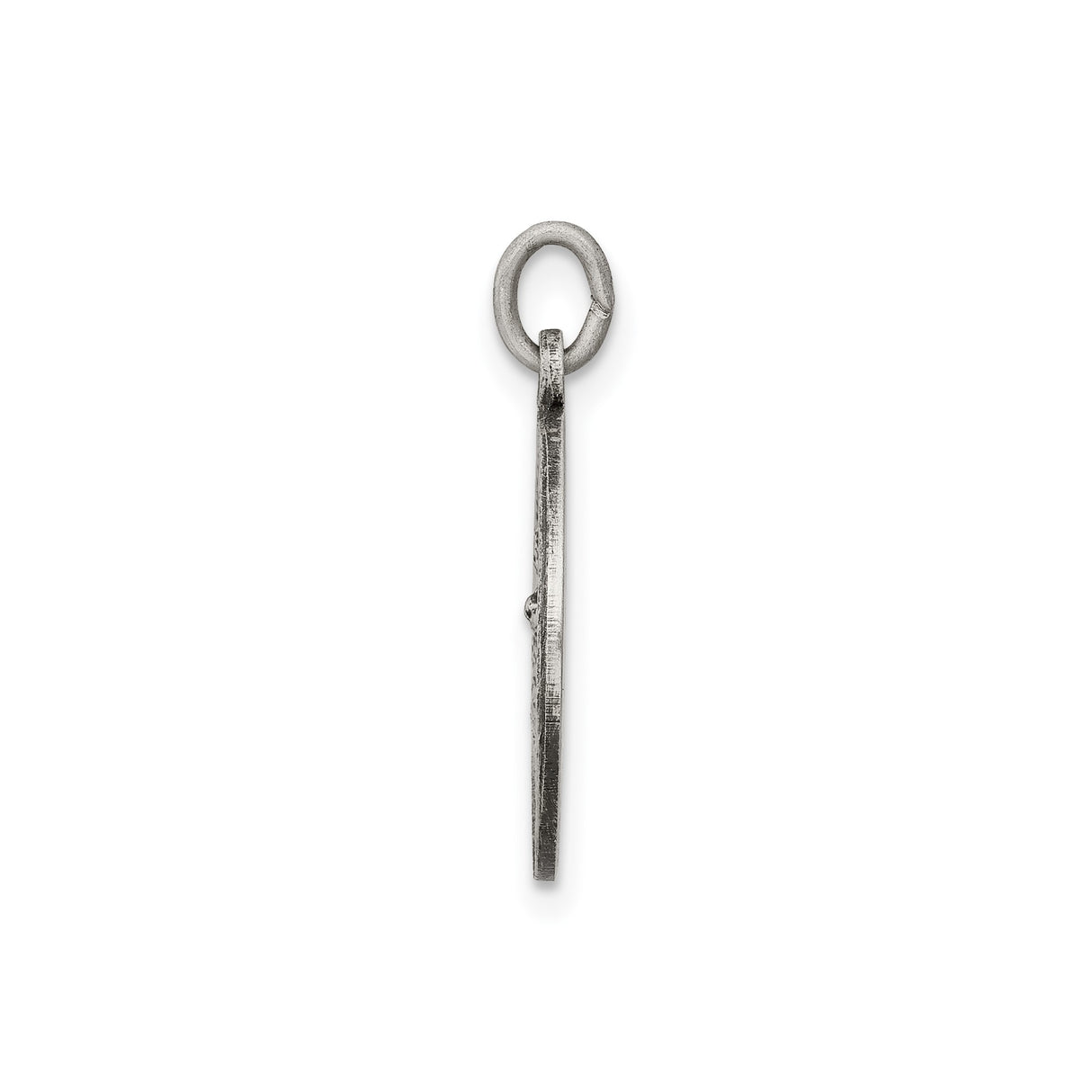 Sterling Silver Infant of Prague Medal Pendant with Detailed Jesus Image and Pray for Us Text