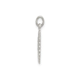 Sterling Silver Miraculous Medal Pendant Featuring Virgin Mary and 1830 Inscription