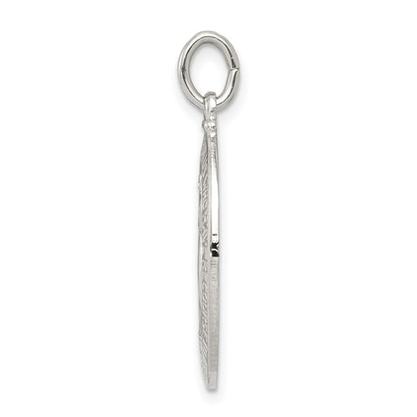 Miraculous Medal Charm Pendant in Real 925 Sterling Silver