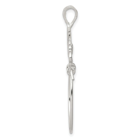 Sterling Silver Remembrance Pendant with Hands Holding Memories Charm, Memorial Jewelry for Women