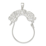Sterling Silver Remembrance Pendant with Hands Holding Memories Charm, Memorial Jewelry for Women