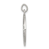 Sterling Silver Medal Pendant Featuring Our Lady of Perpetual Help and Pray for Us Inscription