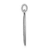 Sterling Silver Our Lady of Mount Carmel Medal Pendant, Catholic Devotional Jewelry for Women