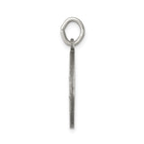 Sterling Silver Pendant Featuring Our Lady of Fatima and Pray for Us Catholic Medal