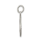 Sterling Silver Our Lady of Loreto Medal Pendant with Sunburst Design, Marian Catholic Charm