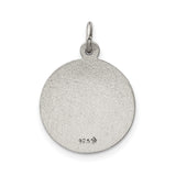 Sterling Silver Our Lady of Providence Catholic Medal Pendant for Women