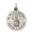Sterling Silver Our Lady of Providence Catholic Medal Pendant for Women