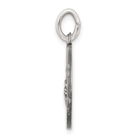 Sterling Silver Our Lady of Providence Virgin Mary and Infant Jesus Medal Pendant