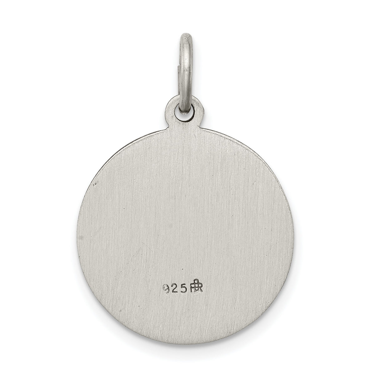 Sterling Silver Our Lady of Providence Virgin Mary and Infant Jesus Medal Pendant