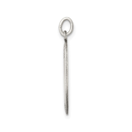 Sterling Silver Saint Joseph Prayer Pendant with Jesus, Catholic Medal for Men and Women