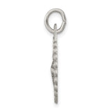 Saint Jude Thaddeus Figure Charm Pendant in Real 925 Sterling Silver