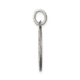 Sterling Silver Saint Luke Pendant with Winged Ox and Medical Staff Symbol