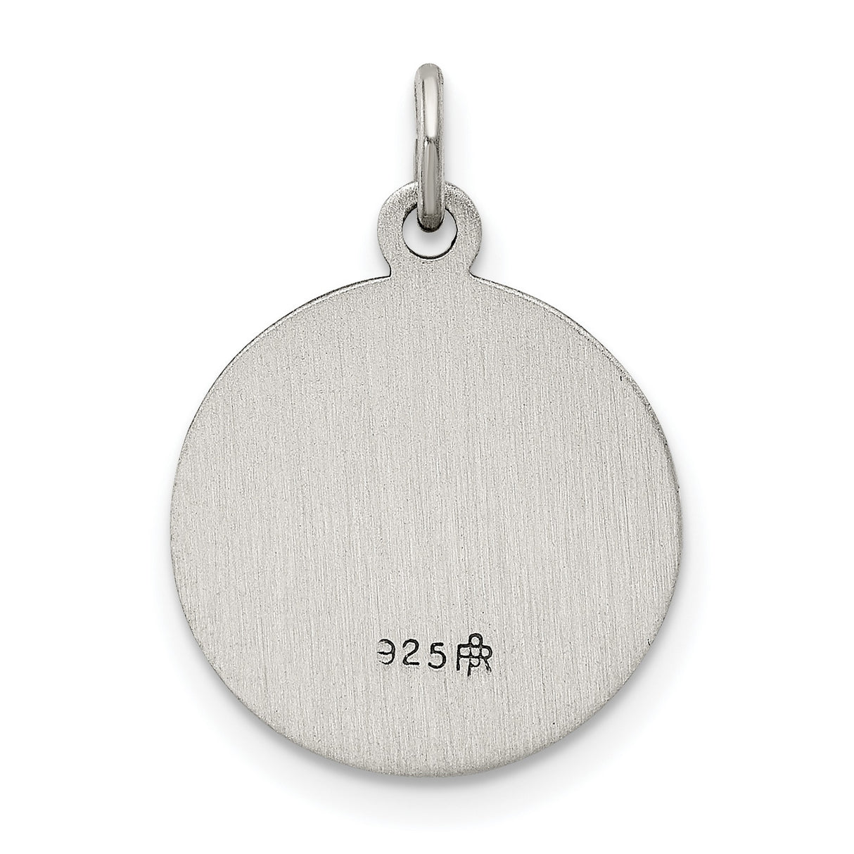 Sterling Silver Saint Gerard Medal Pendant with Pray for Us Inscription, Catholic Jewelry
