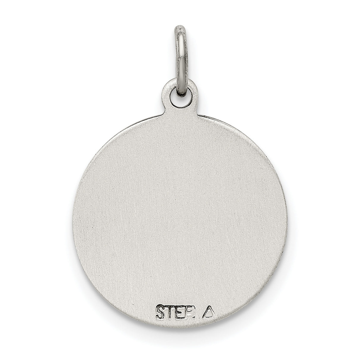 Sterling Silver Saint Gerard Medal Pendant with Cross, Catholic Prayer Charm for Men or Women