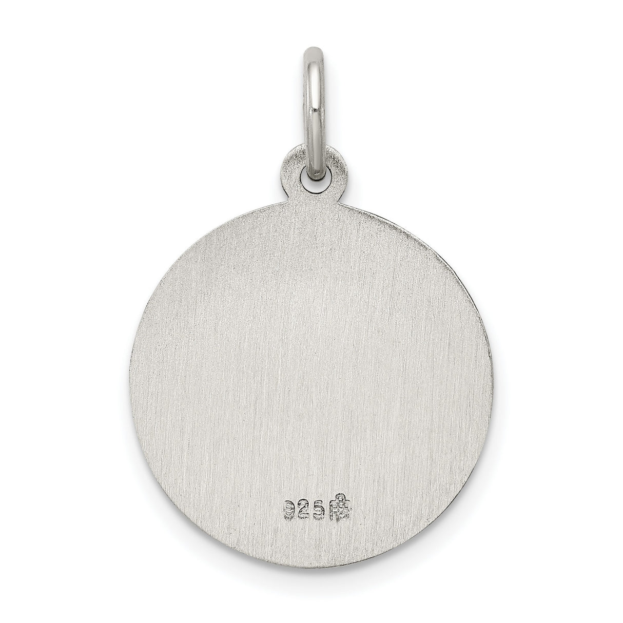 Sterling Silver Saint Gerard Pendant with Pray for Us Cross , Catholic Religious Medal
