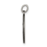Sterling Silver Saint Matthew Pendant with Angelic Symbol, Religious Medal for Men and Women