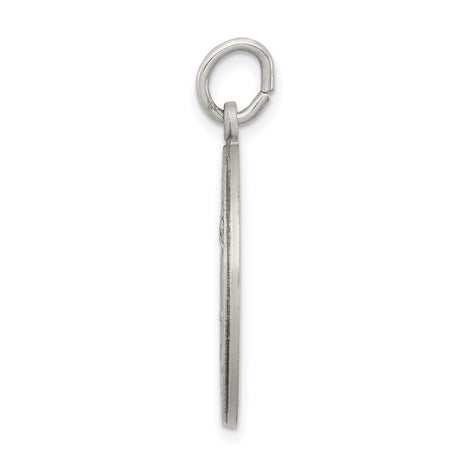 Antiqued Saint Matthew Medal Charm Pendant in Real 925 Sterling Silver