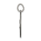 Sterling Silver Saint Peter Medal Pendant with Pray for Us Inscription and Keys