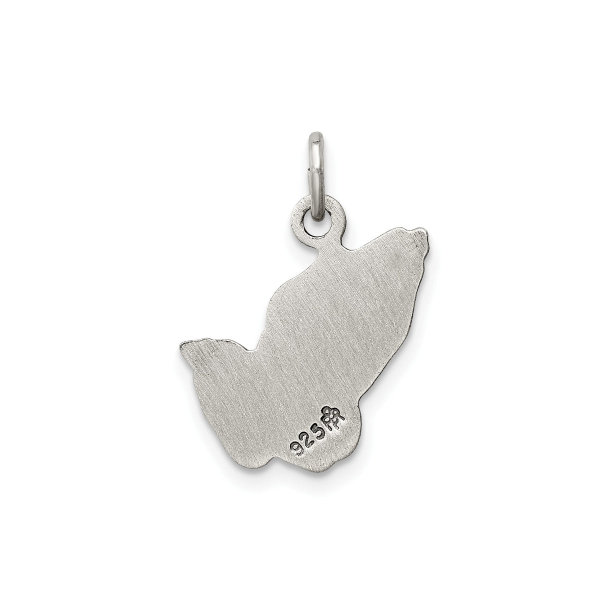 Sterling Silver Praying Hands Pendant, Christian Faith Symbol Jewelry for Men and Women