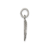 Sterling Silver Praying Hands Pendant, Christian Faith Charm for Men and Women