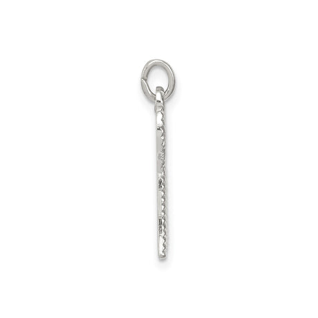Sterling Silver Chai Pendant Featuring Hebrew Life Symbol, Unisex Jewish Jewelry