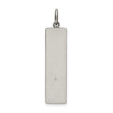 Hollow Mezuzah With Star Of David Shin Charm Pendant in Real 925 Sterling Silver