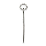 Break Apart Mizpah with Emotional Bond Words on Back Charm Pendant in Real 925 Sterling Silver