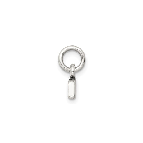 Sterling Silver Grandma Pendant Charm with Bold Block Letters, Sentimental Jewelry for Women